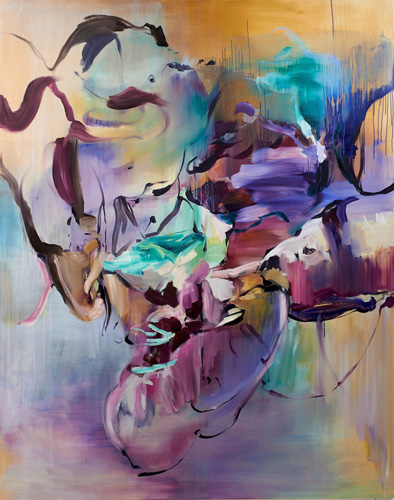 Voice 190x150cm oil on polyester 2013.jpg